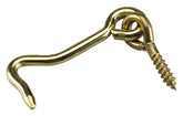 1385BR HOOK/EYE GATE BRASS 2IN